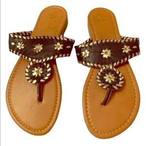 Natural Reflection Sandals Size 6M